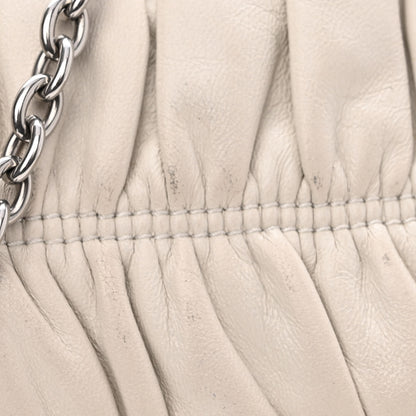 Prada Nappa Gaufre Re-Edition 2005 Shoulder Bag Talco 13 of 13