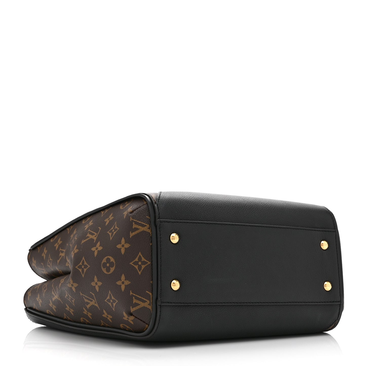 Calfskin Monogram Kimono Tote Black