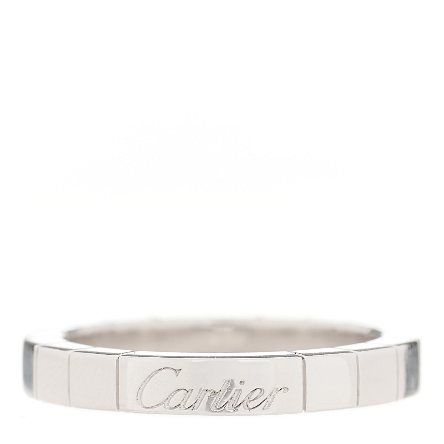 18K White Gold Lanieres Ring 51 5.75