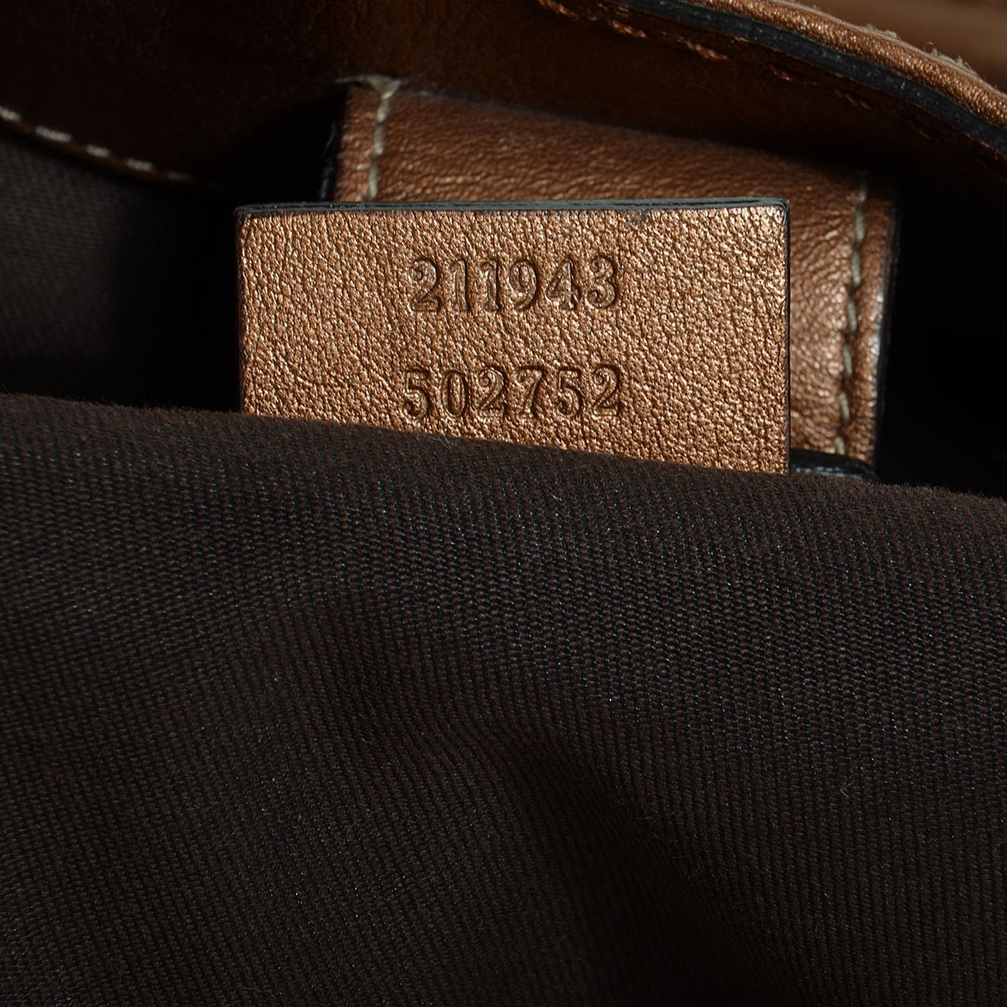 Monogram Large Sukey Tote Bronze