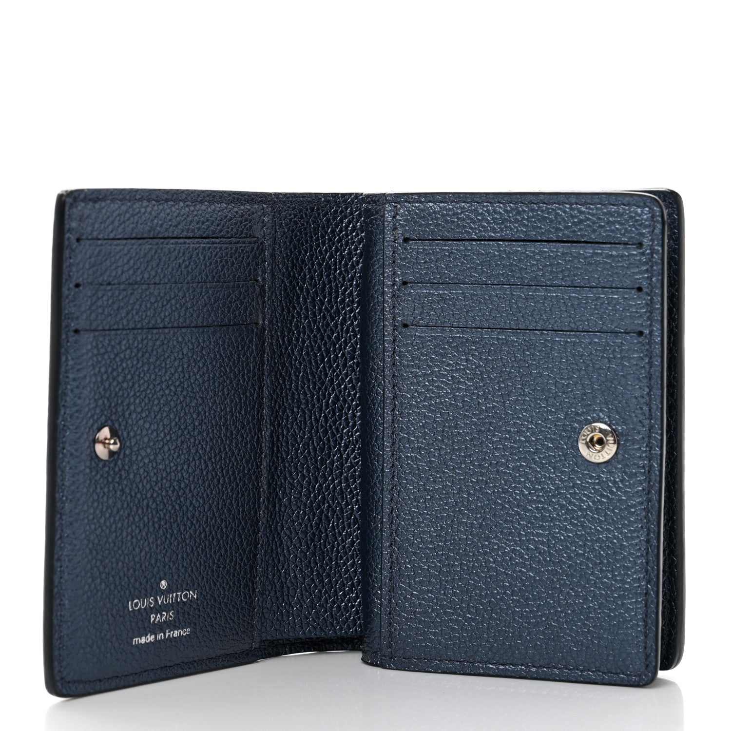 Louis Vuitton Metallic Empreinte Clea Wallet Navy Nacre 5 of 6