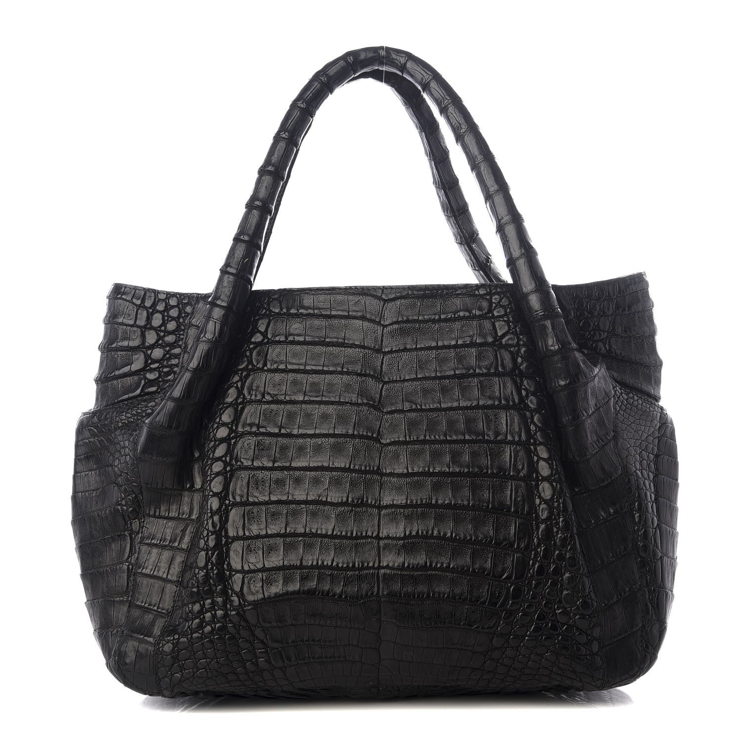 Nancy Gonzalez Crocodile Tote Black 1 of 10