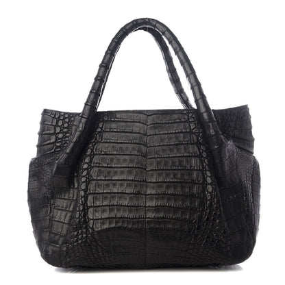 Nancy Gonzalez Crocodile Tote Black 1 of 10