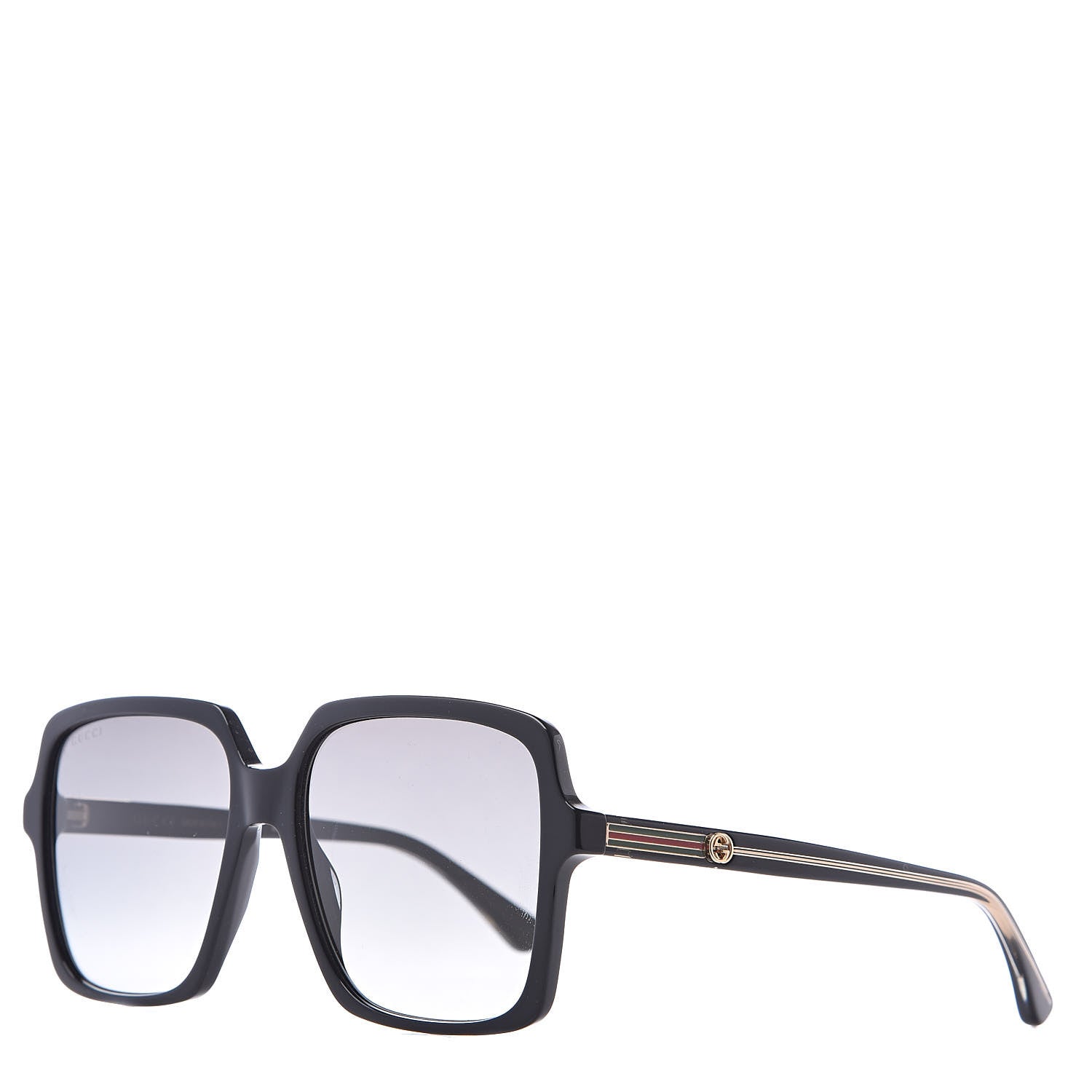 Gucci Web Sunglasses GG GG0375S Black 1 of 8