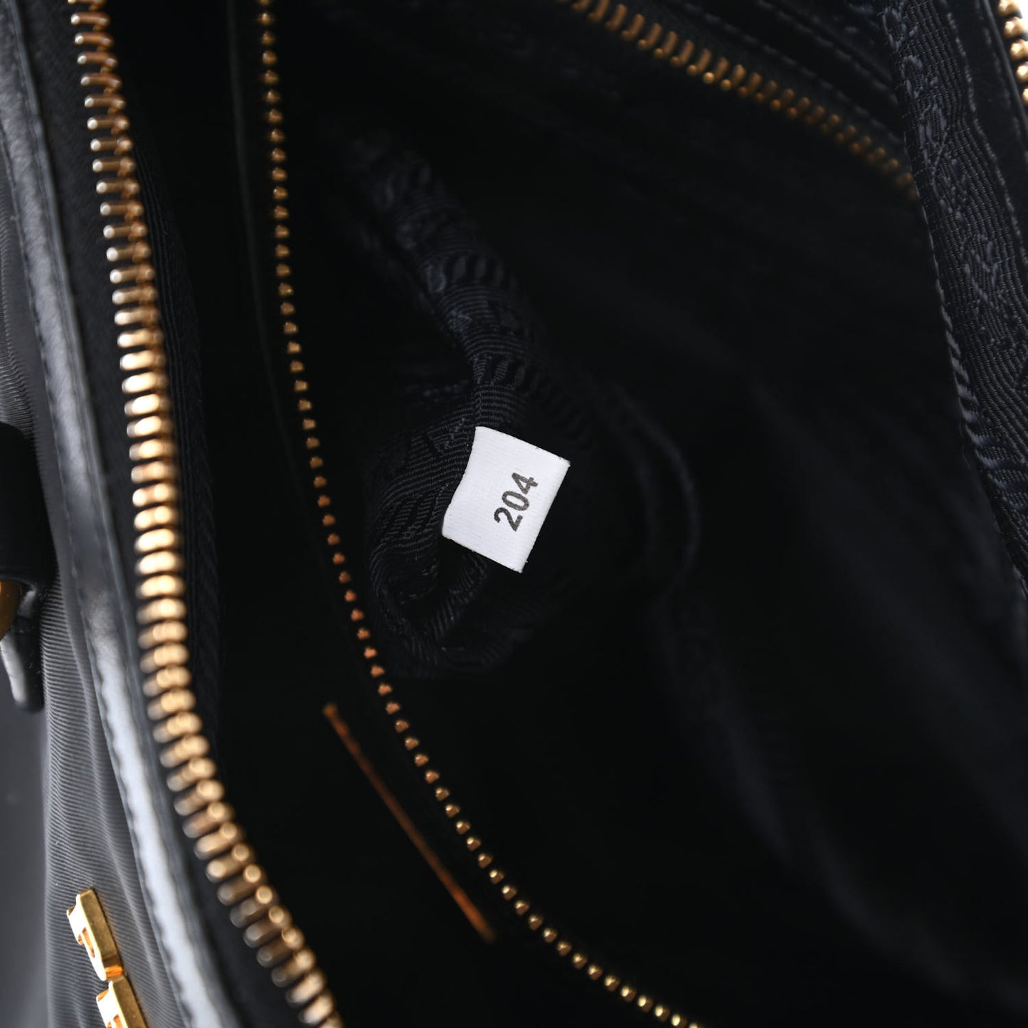 Tessuto Nylon Soft Calf Tote Black