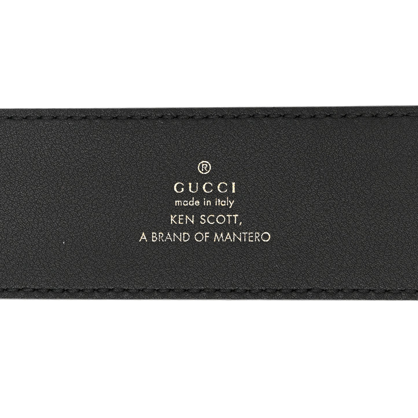 X KEN SCOTT Calfskin Double G 40mm Belt 75 30 Multicolor
