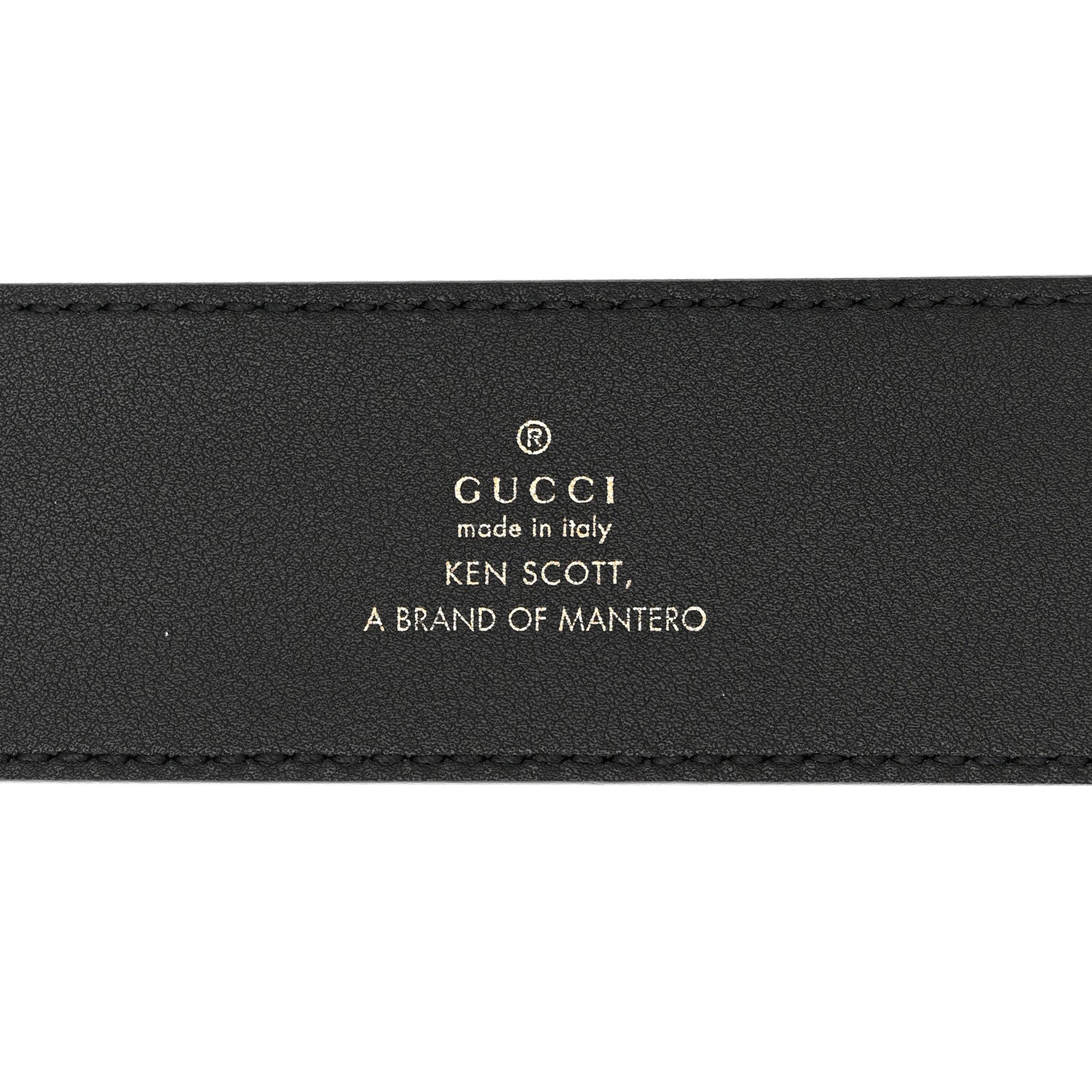 Gucci X KEN SCOTT Calfskin Double G 40mm Belt 75 30 Multicolor 3 of 4