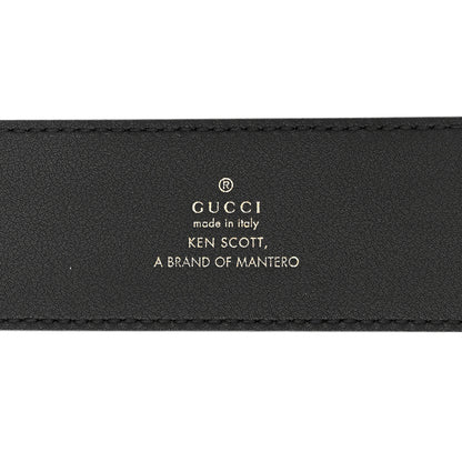 Gucci X KEN SCOTT Calfskin Double G 40mm Belt 75 30 Multicolor 3 of 4