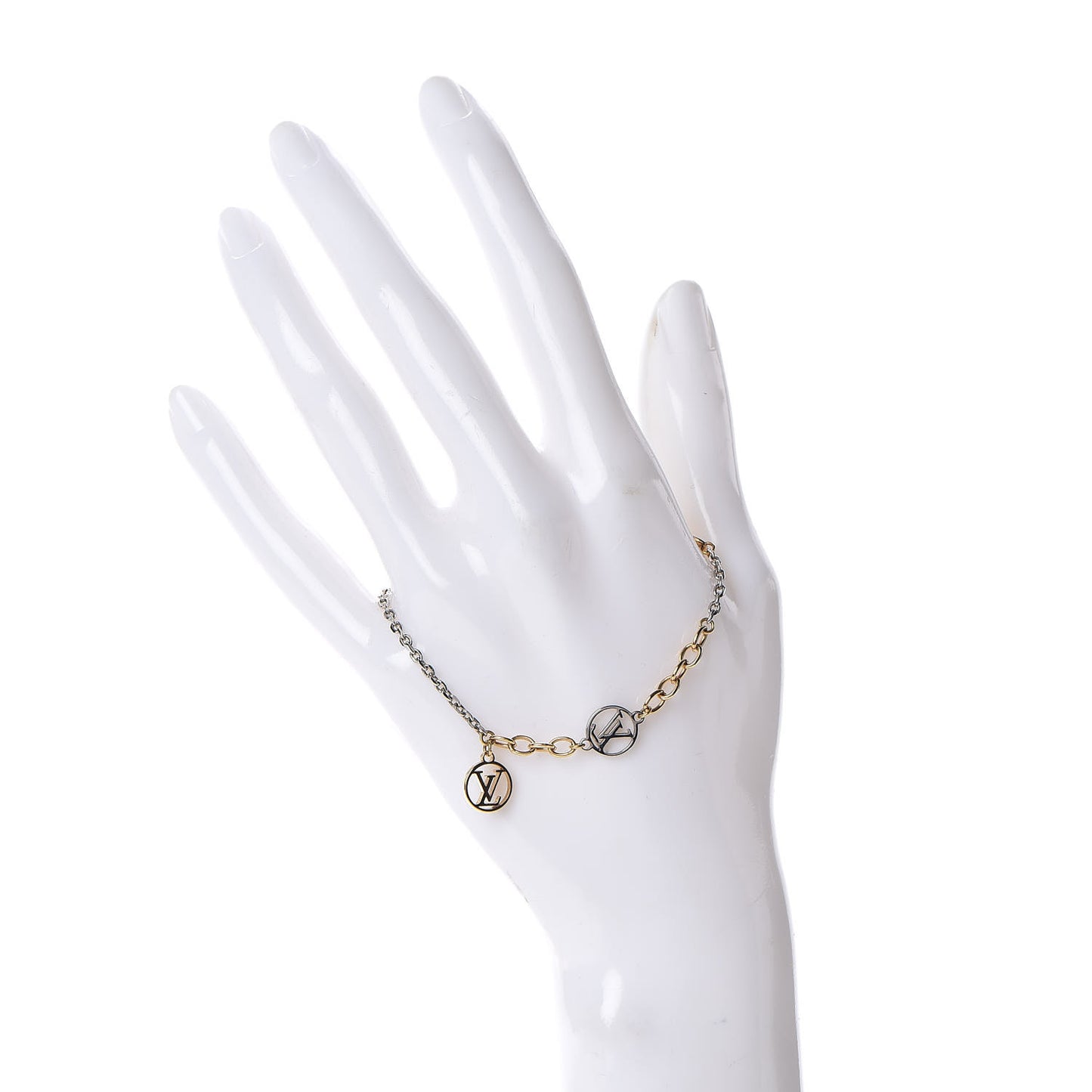 Logomania Bracelet Silver Gold
