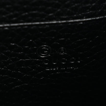 Gucci Calfskin GG Marmont Chain Wallet Black 7 of 11