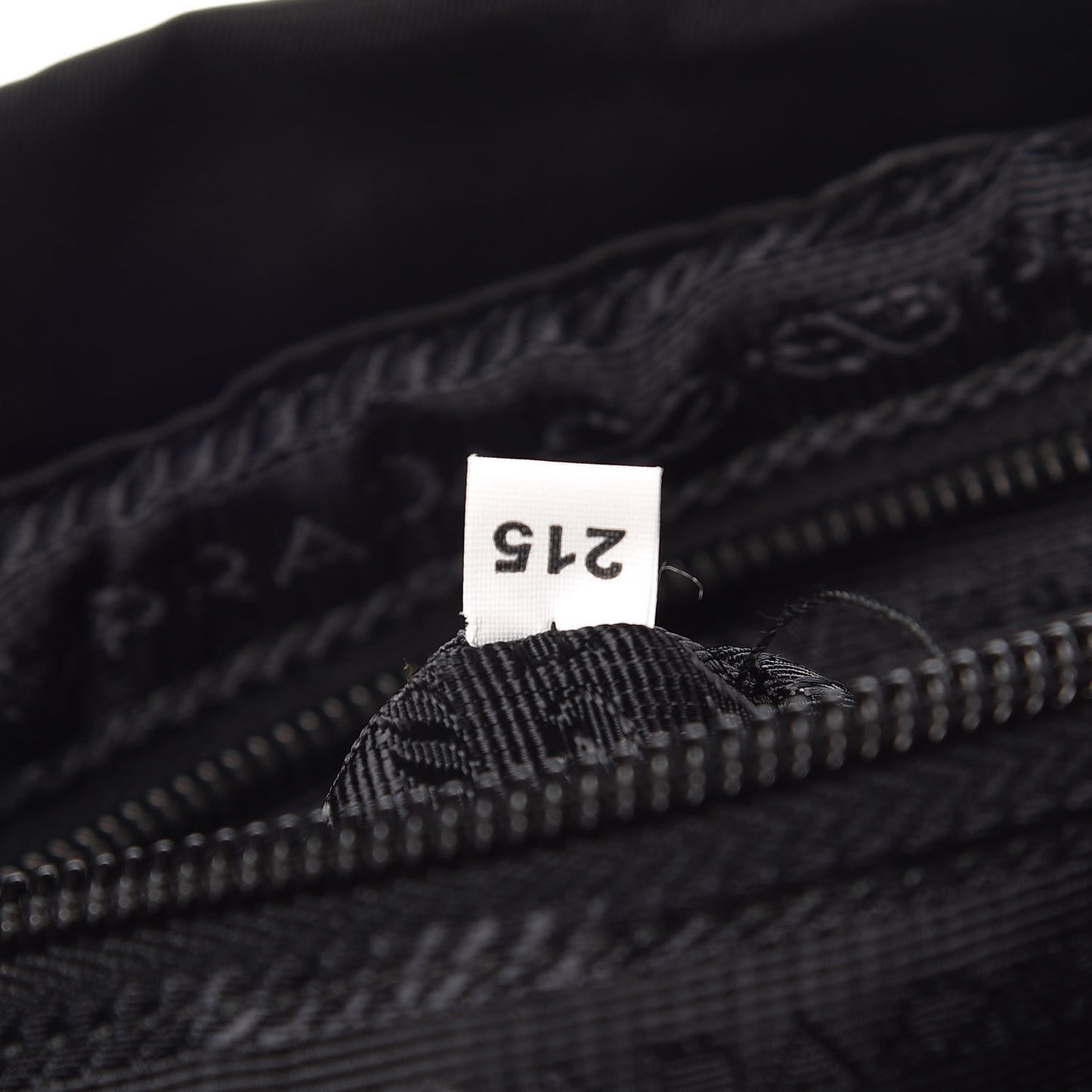 Tessuto Nylon Saffiano Robot Backpack Black