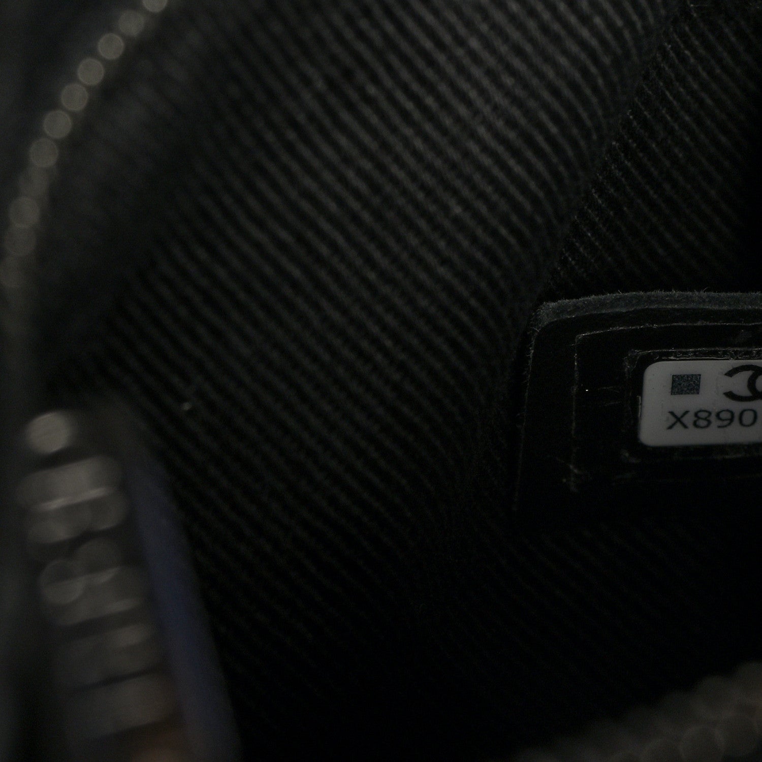 Chanel Calfskin Quilted Crossbody Bag Black 7 of 10