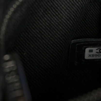 Chanel Calfskin Quilted Crossbody Bag Black 7 of 10