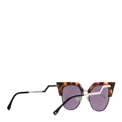 Fendi Cat Eye Iridia Sunglasses FF 0149/S Havana Gold 3 of 10