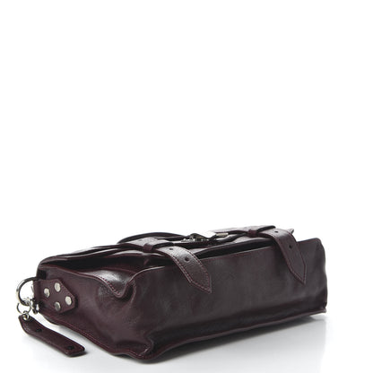Proenza Schouler Lambskin Tiny PS1 Satchel Oxblood 4 of 9