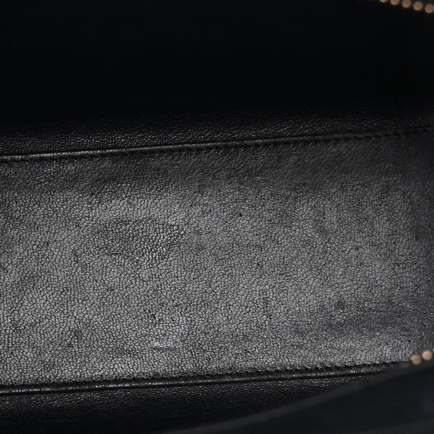 Smooth Drummed Calfskin Tri-Color Nano Luggage Olive