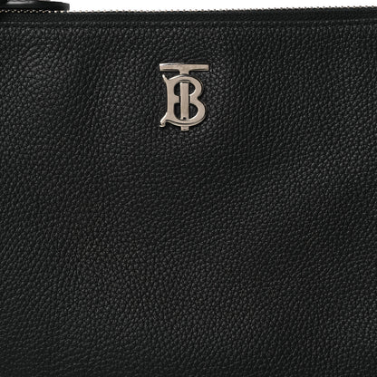 Burberry Grained Calfskin Peyton TB Crossbody Bag Black 8 of 11