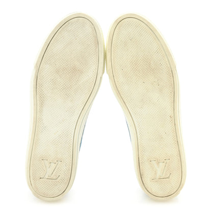 Louis Vuitton Denim Monogram Stellar Sneakers 38.5 Bleu Jeans Blue 6 of 9