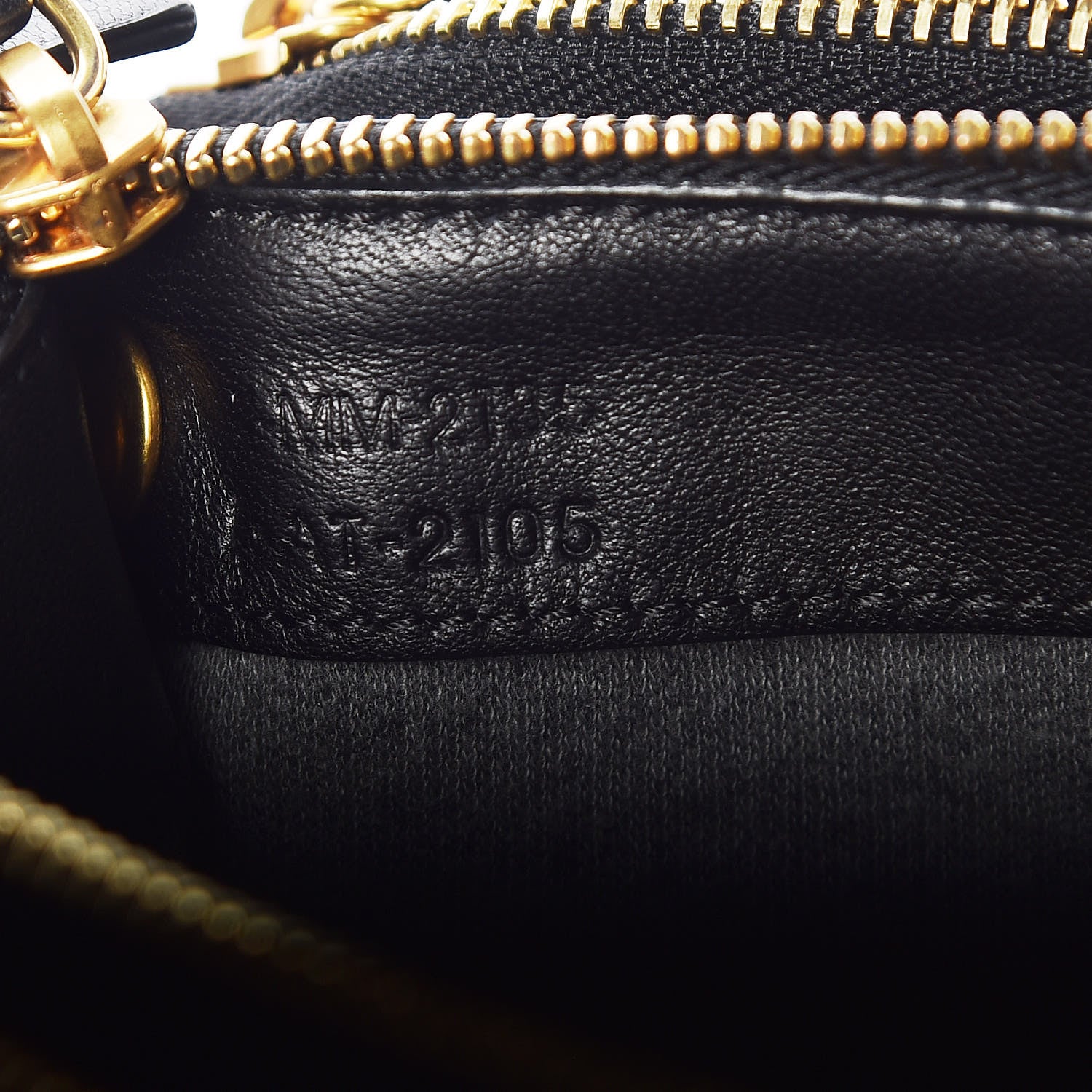 Celine Lambskin Large Trio Crossbody Bag Black 10 of 12