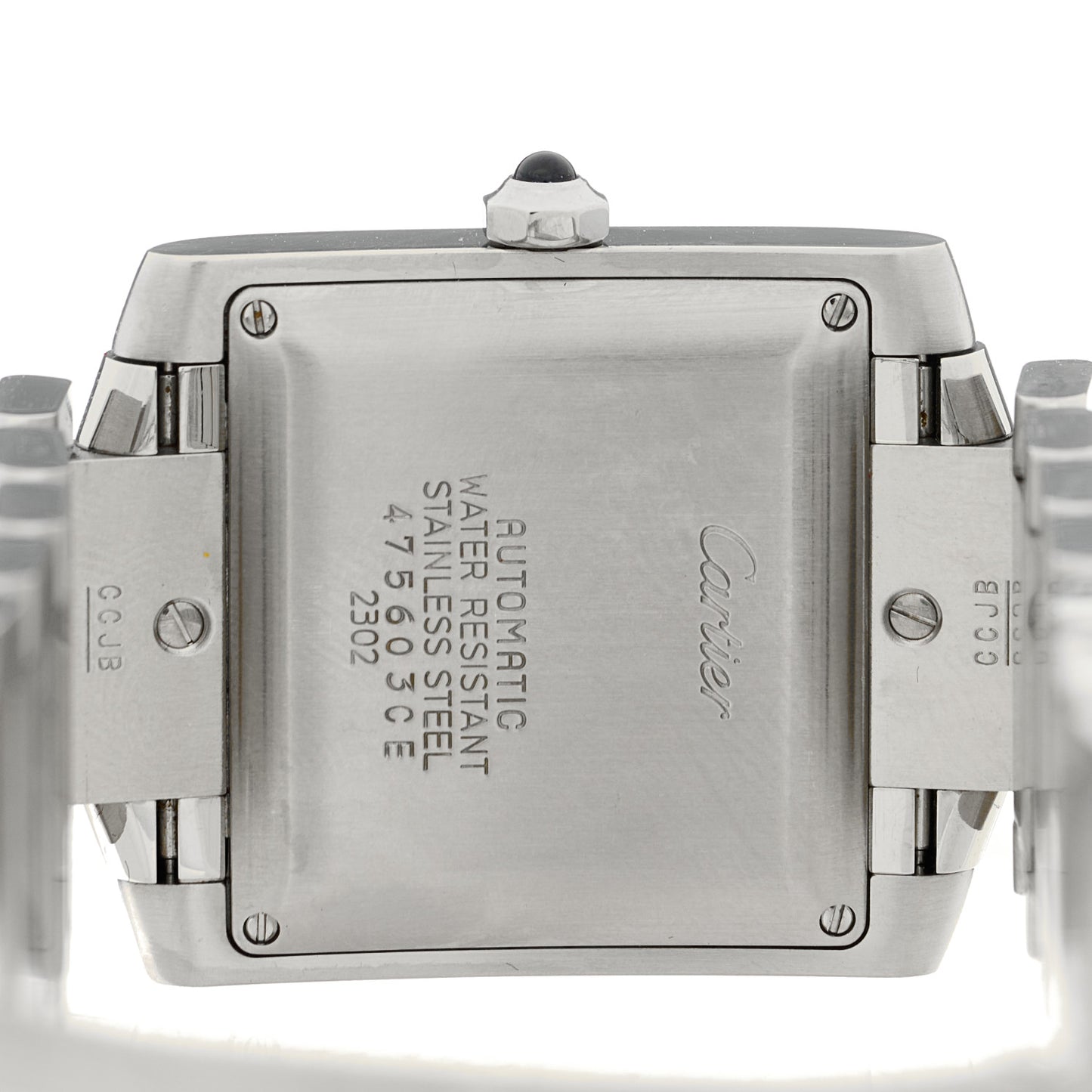Stainless Steel 28mm Tank Francaise Automatic Watch
