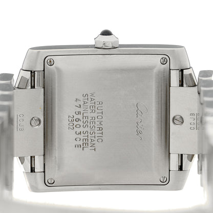Cartier Stainless Steel 28mm Tank Francaise Automatic Watch 4 of 5