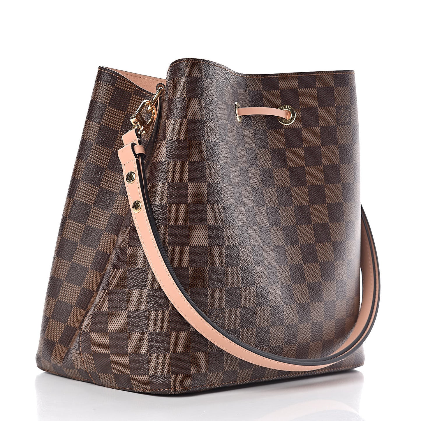Damier Ebene Neonoe MM Venus Pink