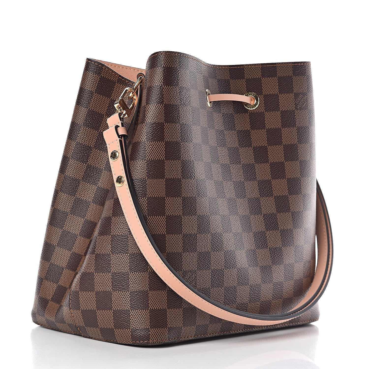Louis Vuitton Damier Ebene Neonoe MM Venus Pink 3 of 10