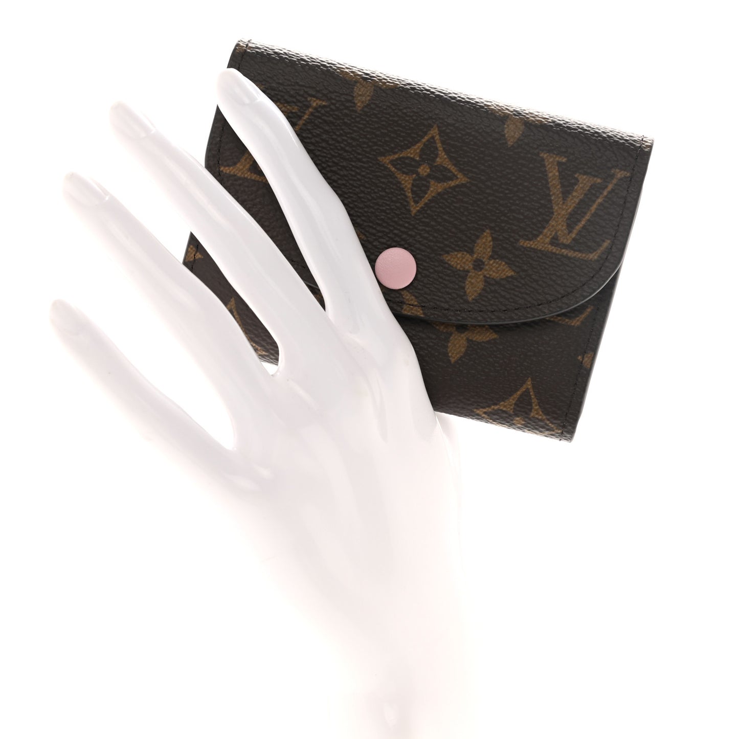 Monogram Rosalie Coin Purse Rose Ballerine