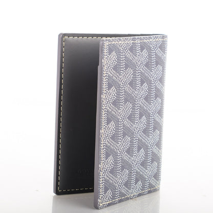 Goyard Goyardine Saint Marc Folding Card Case Grey 3 of 7