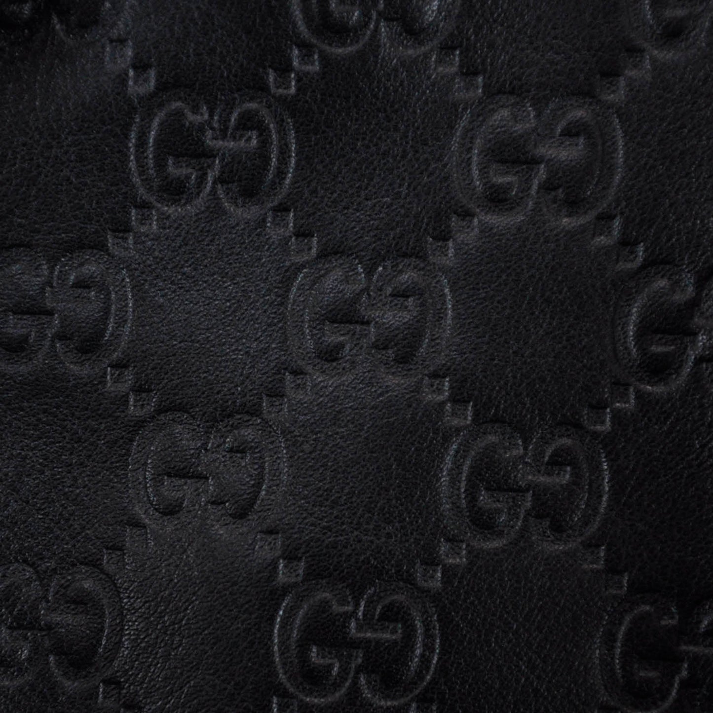 Guccissima Full Moon Tote Black