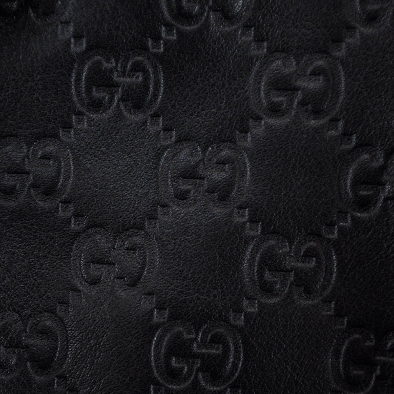 Gucci Guccissima Full Moon Tote Black 7 of 10