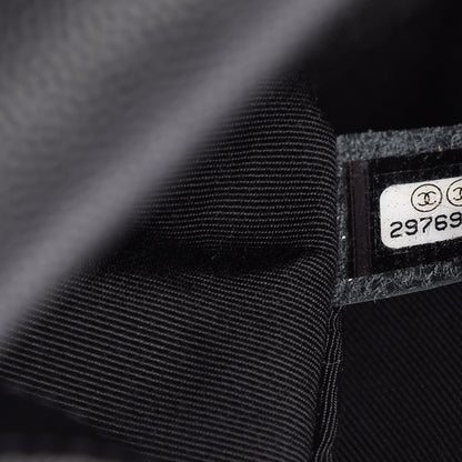 Chanel Caviar Quilted Medium Boy Flap Black 9 of 11