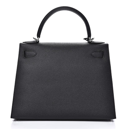 Hermes Epsom Kelly Sellier 28 Black 3 of 31