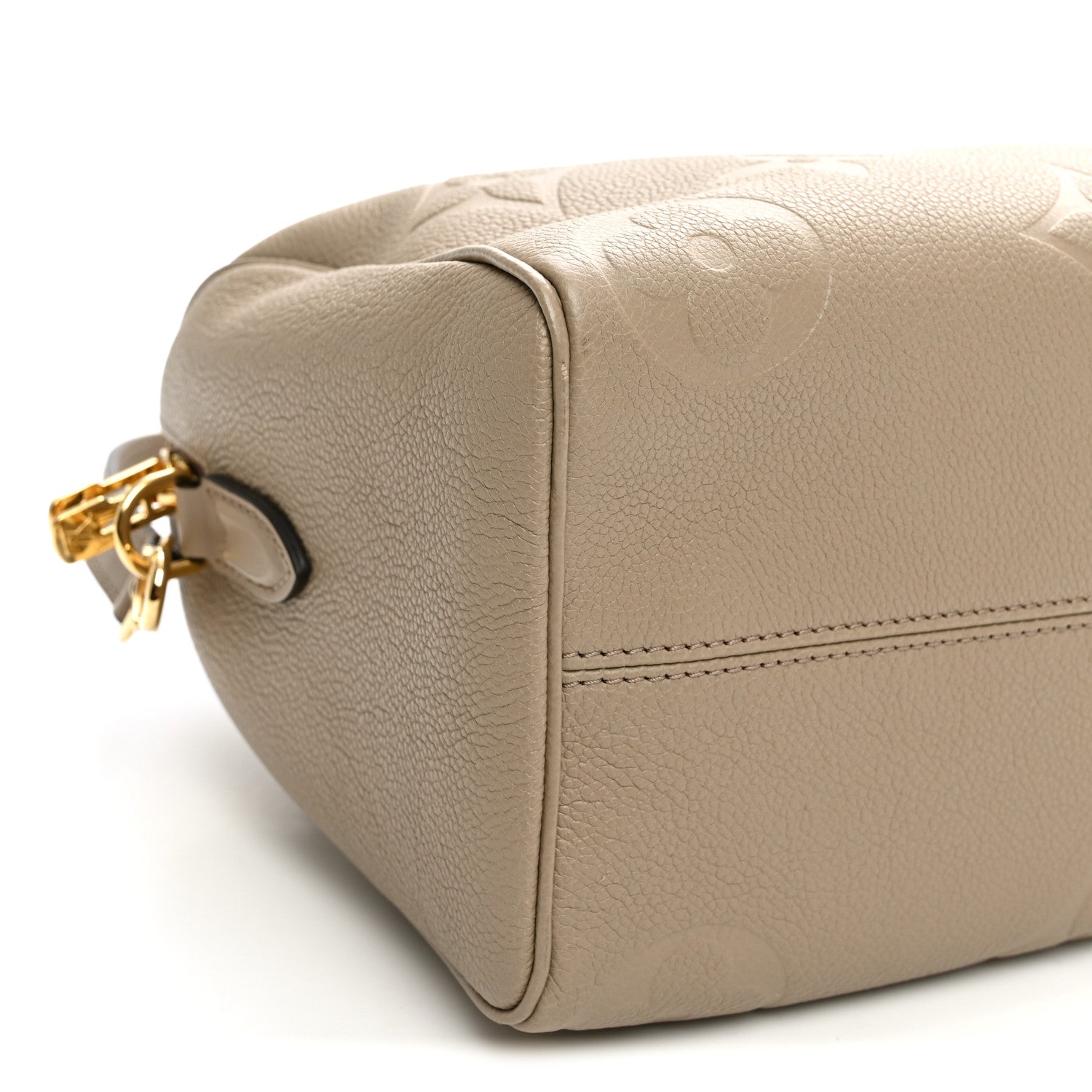 Louis Vuitton Empreinte Monogram Giant Speedy Bandouliere 25 Tourterelle 8 of 9