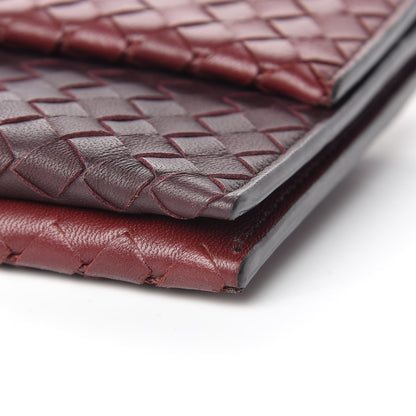 Bottega Veneta Nappa Intrecciato Wallet Bag Gigolo Red 9 of 10