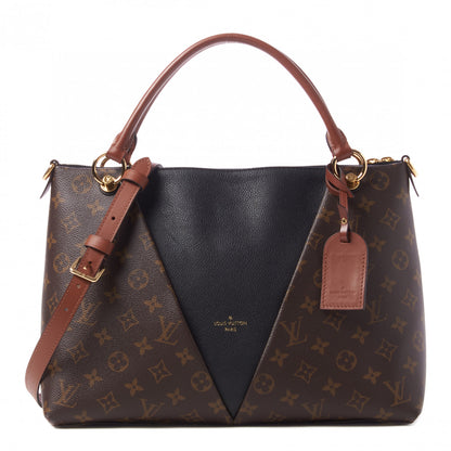 Louis Vuitton Monogram V Tote MM Black 1 of 9
