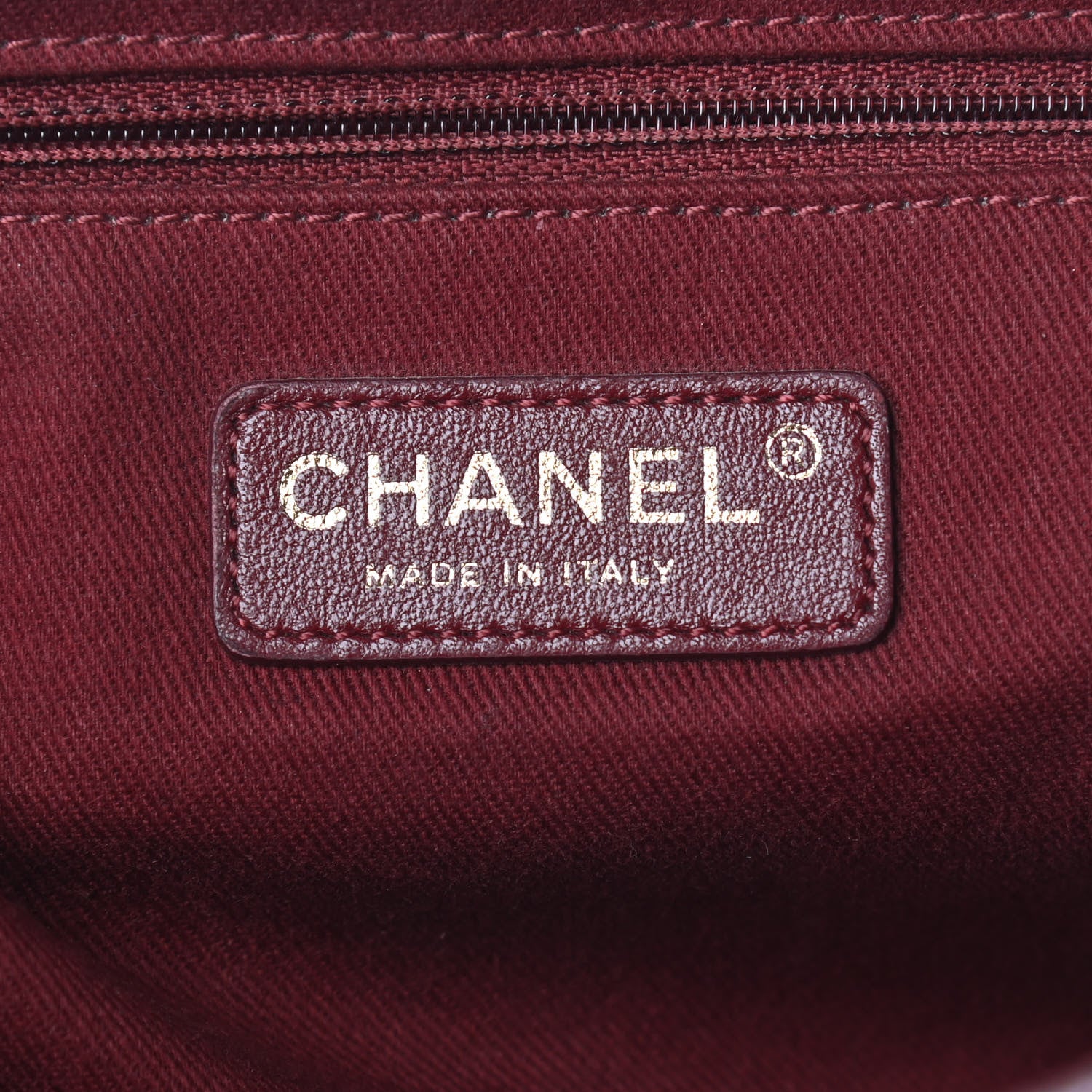 Chanel Crumpled Grained Calfskin Quilted Maxi Shiva Flap Bordeaux 6 of 11