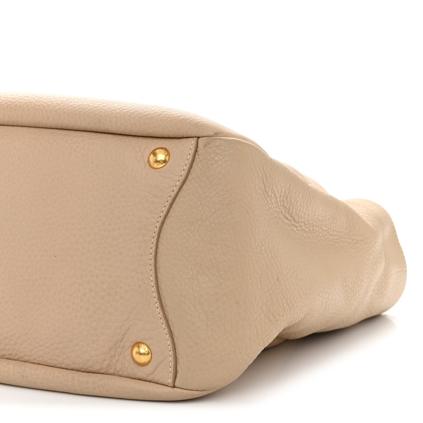 Vitello Daino Side Pocket Hobo Sabbia