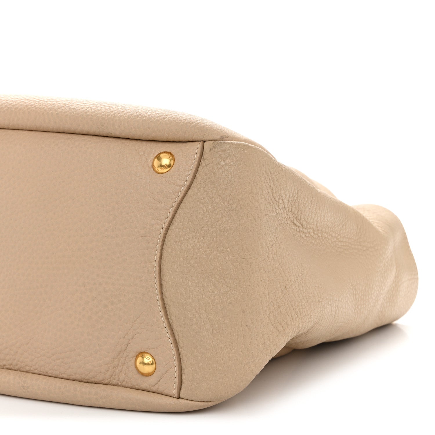 Prada Vitello Daino Side Pocket Hobo Sabbia 10 of 17