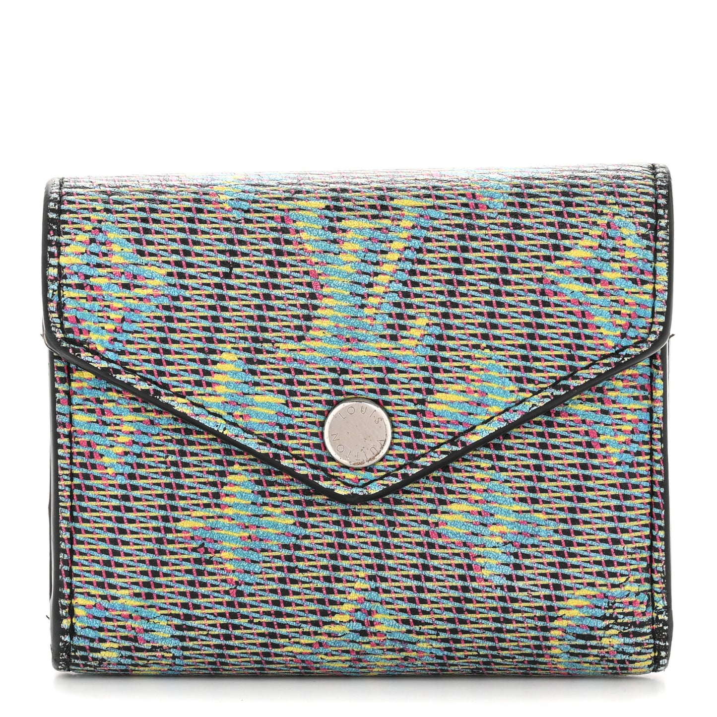 Monogram LV Pop Zoe Wallet Blue