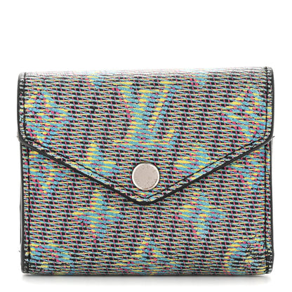 Louis Vuitton Monogram LV Pop Zoe Wallet Blue 1 of 11