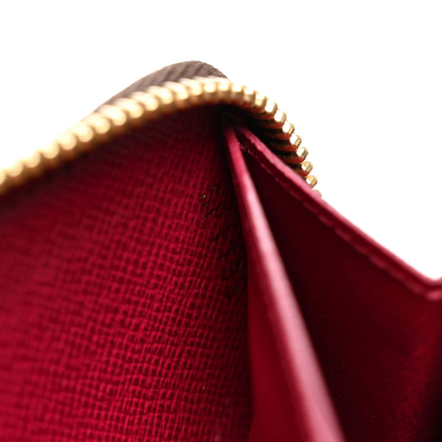 Monogram Clemence Wallet Fuchsia
