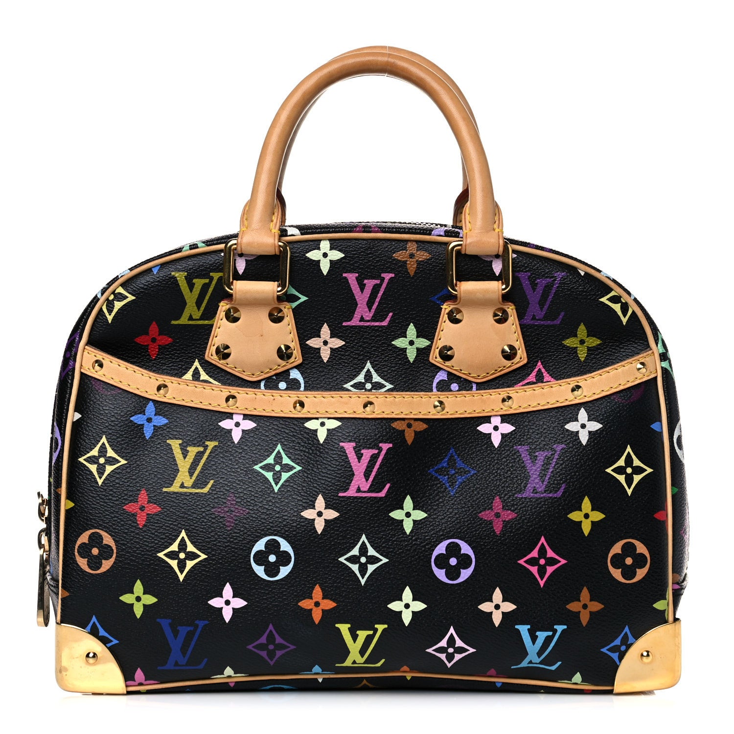 Louis Vuitton Monogram Multicolor Trouville Black 1 of 23