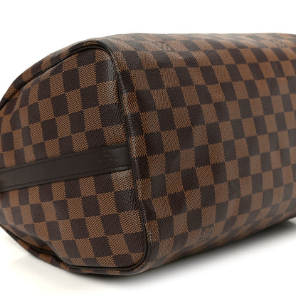 Louis Vuitton Damier Ebene Speedy Bandouliere 30 10 of 11