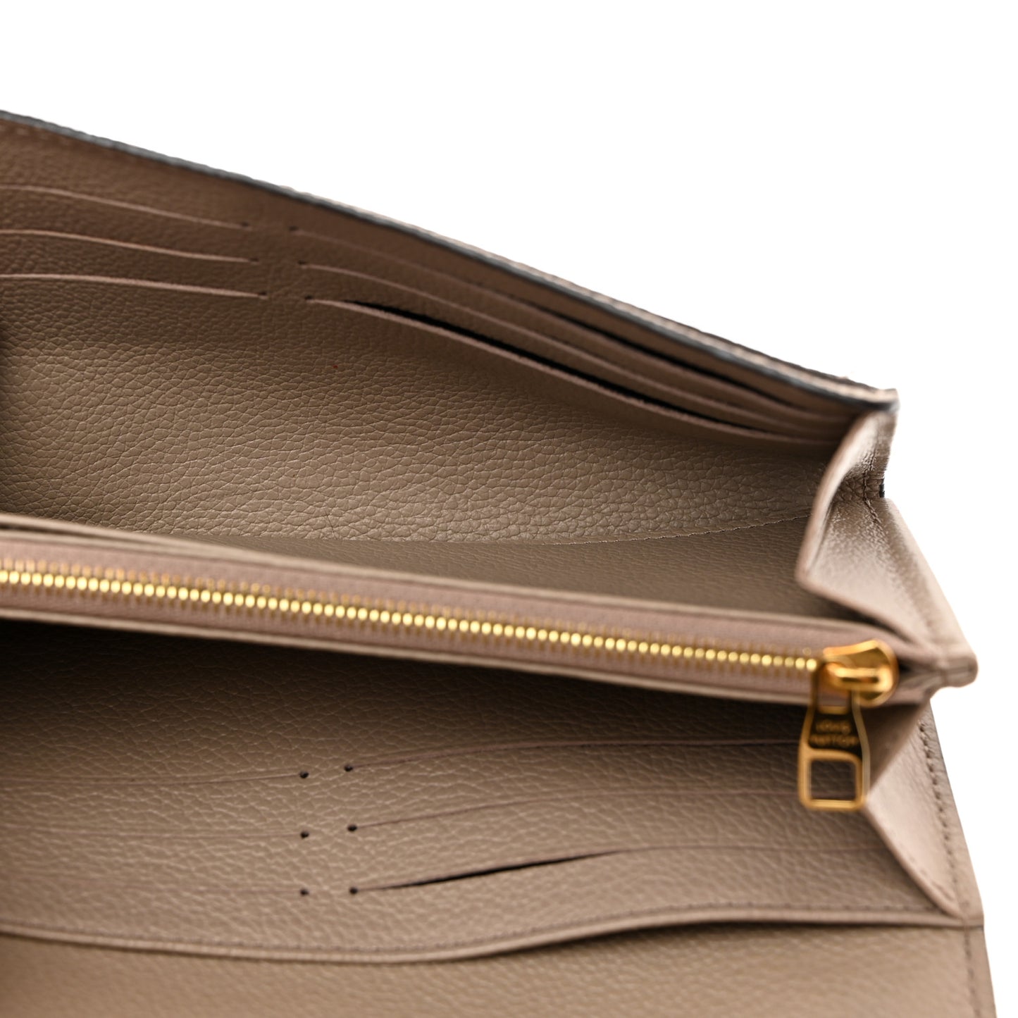 Empreinte Monogram Giant Sarah Wallet Tourterelle Creme