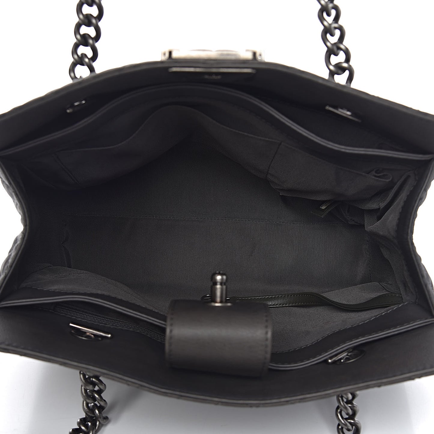 Calfskin Boy Reverso Shopping Tote Grey