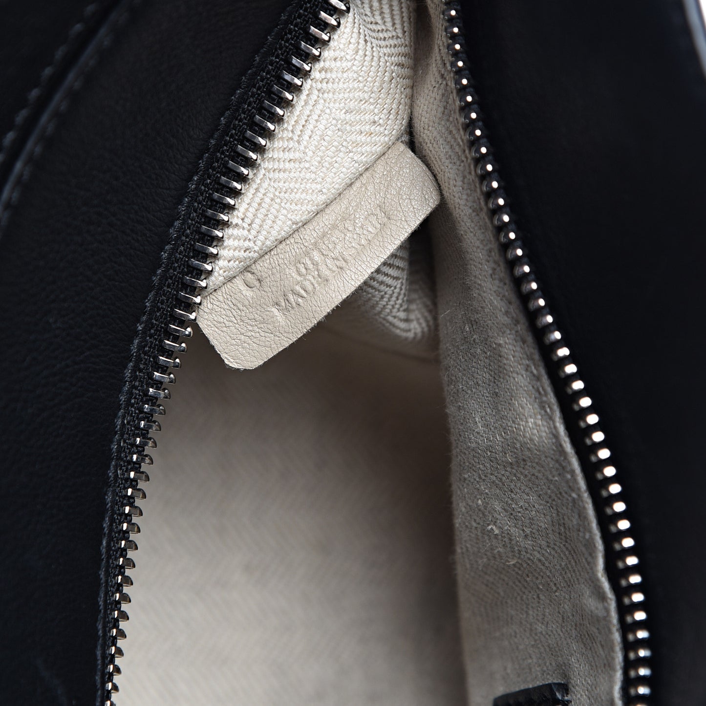 Calfskin Medium Puzzle Bag Black