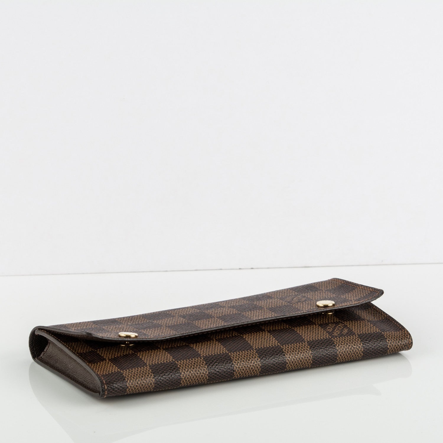 Louis Vuitton Damier Ebene Portefeuille Long Modulable Wallet 3 of 8