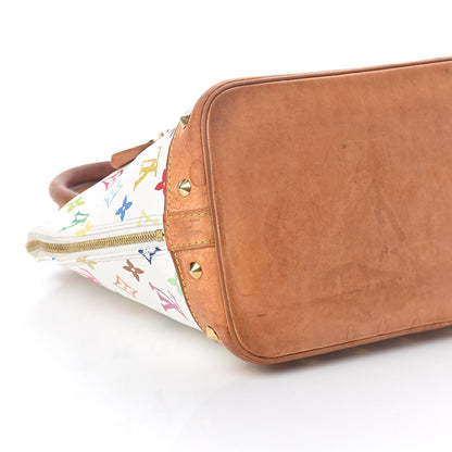Louis Vuitton Monogram Multicolor Alma White 13 of 14