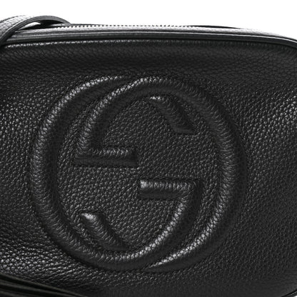 Gucci Pebbled Calfskin Small Soho Disco Bag Black 8 of 14